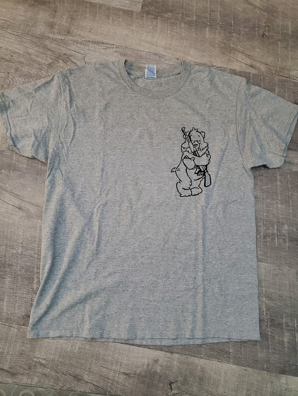 Men Tee Shirt With Bear